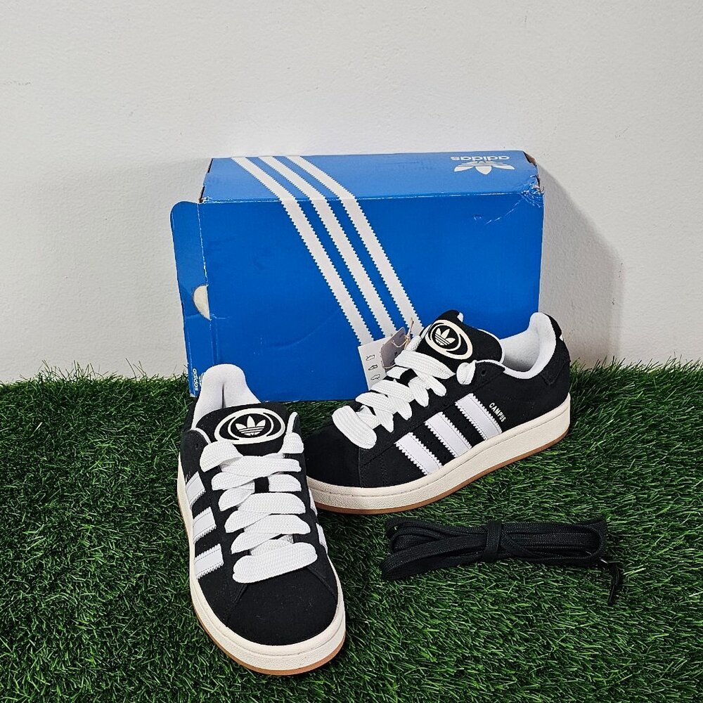 Adidas Originals Campus 00s - Core Black/Off White - Men's Size 5 - HQ8708